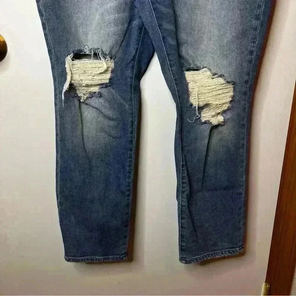 Madewell The Curvy Perfect Vintage Jean Women 29 Blue Distressed5 Pocket - Picture 3 of 9